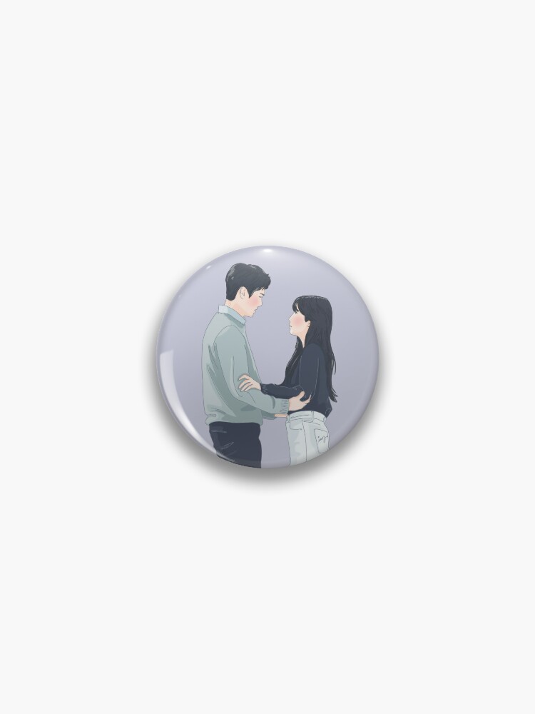 The Interest Of Love KDrama - Yoo Yeon Seok - Moon Ga Young Pin for Sale  by ing doodle