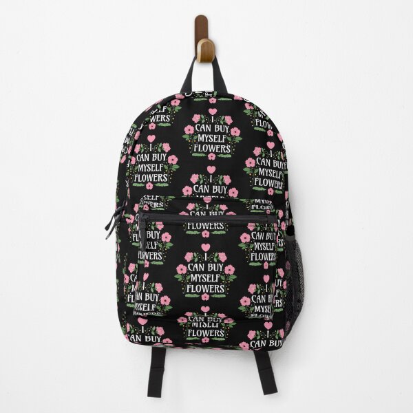 Item preview, I Can Buy Myself Flowers - Pink on Black - Self-Love Quotes designed and sold by Millusti.