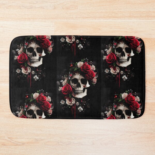 Item preview, Skull and rose design designed and sold by DopeDesign111.