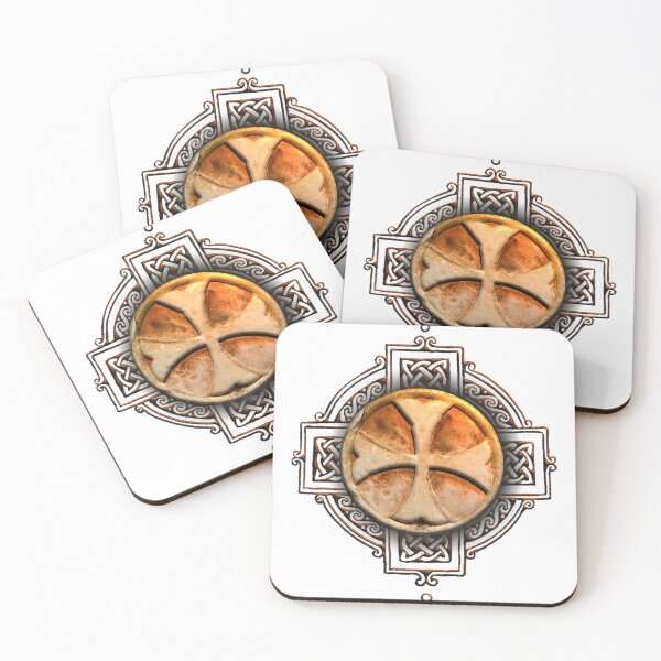 Item preview, knights templar symbol re imagined  designed and sold by milaarty.