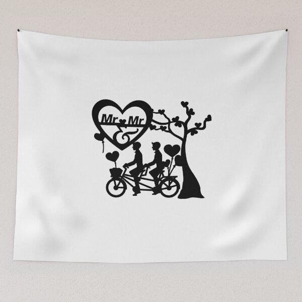 Item preview, Gay Wedding T Shirt Party, Same Sex Wedding T-Shirts, Romantic Bicycle theme, Perfect Gay Bachelor Party gift for the Grooms or Brides Bachelor Crew celebrating designed and sold by sixday 7day.