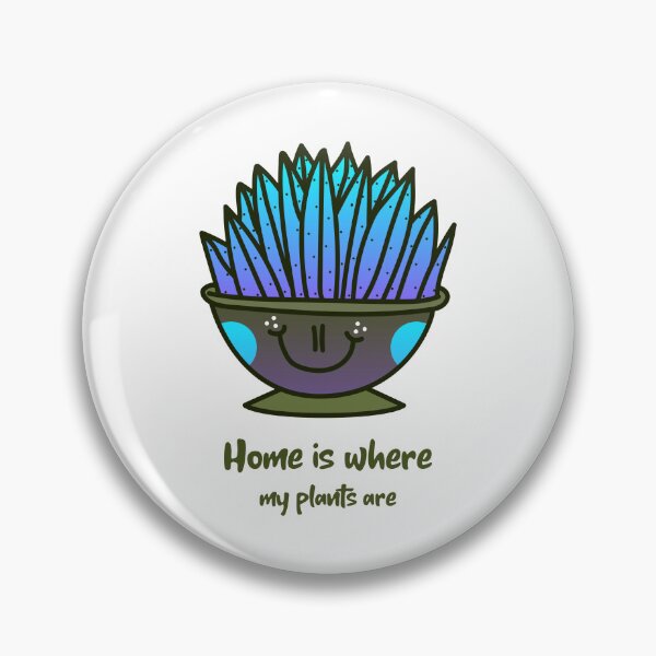 Item preview, Home is Where My Plants Are designed and sold by crazydotdesigns.