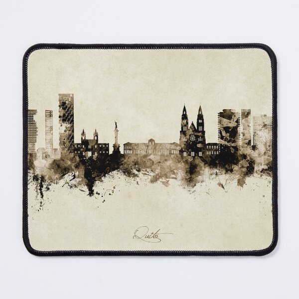 Item preview, Quito Ecuador Skyline designed and sold by ArtPrints.