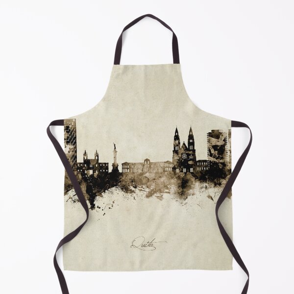 Item preview, Quito Ecuador Skyline designed and sold by ArtPrints.