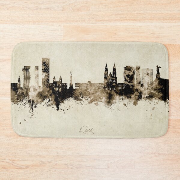 Item preview, Quito Ecuador Skyline designed and sold by ArtPrints.