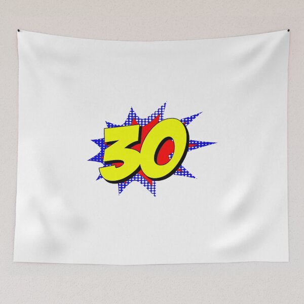 Item preview, superhero 30 years old birthdayy designed and sold by milaarty.