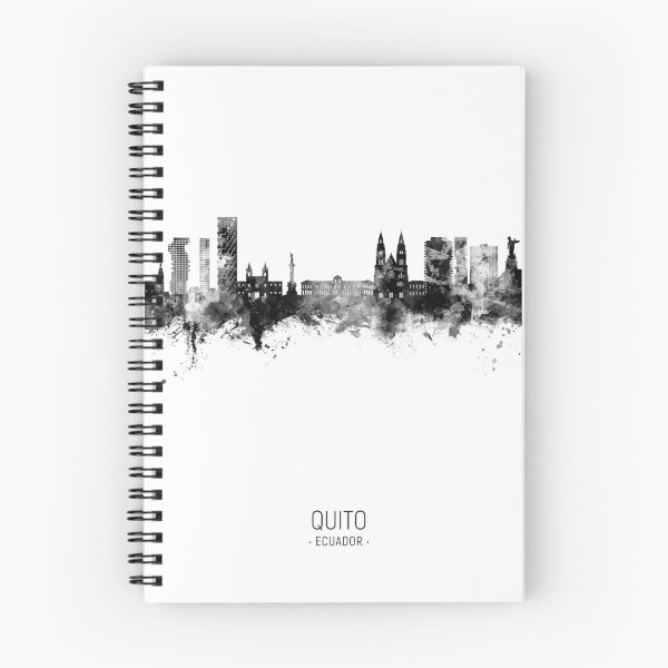 Item preview, Quito Ecuador Skyline designed and sold by ArtPrints.