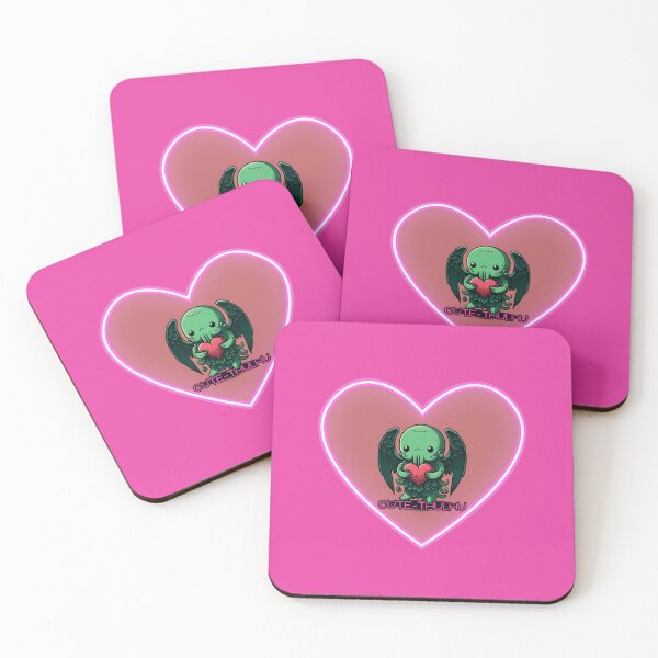 Item preview, Cute-thulhu loves you! designed and sold by Arcult-Stickers.
