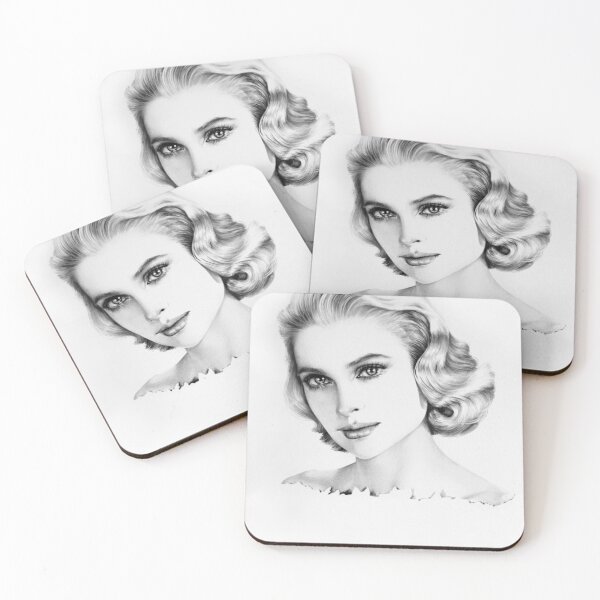 Item preview, Grace Kelly Portrait designed and sold by IleanaHunterArt.