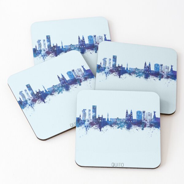 Item preview, Quito Ecuador Skyline designed and sold by ArtPrints.