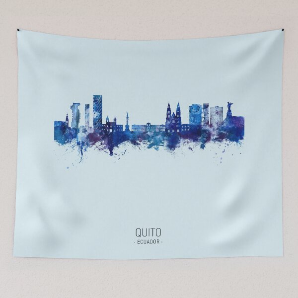 Item preview, Quito Ecuador Skyline designed and sold by ArtPrints.