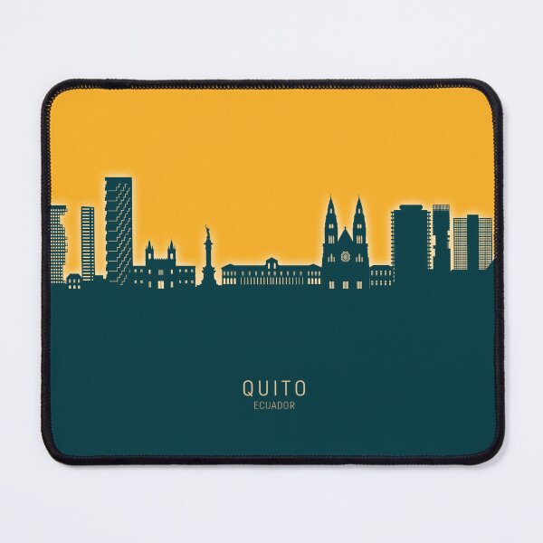 Artikelvorschau, Quito Ecuador Skyline entworfen und verkauft von ArtPrints.