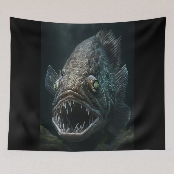 Item preview, Wild Piranha designed and sold by rosereevesa.