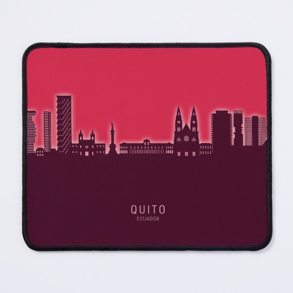 Artikelvorschau, Quito Ecuador Skyline entworfen und verkauft von ArtPrints.