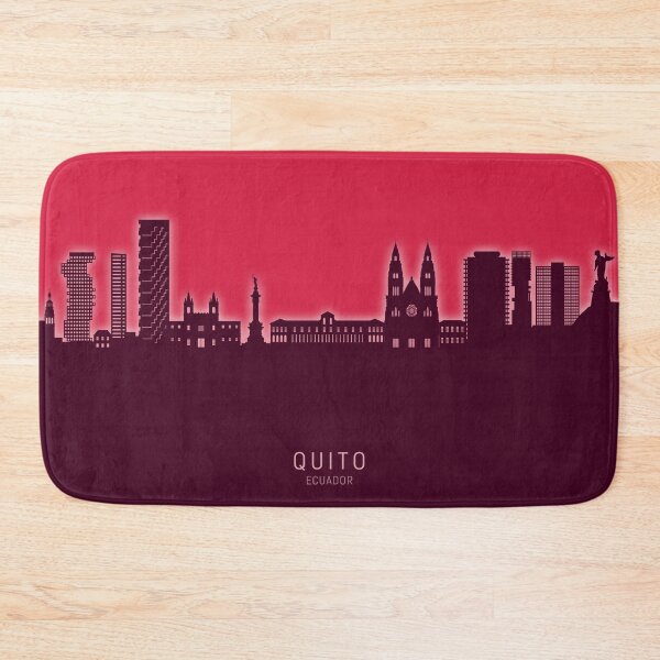 Item preview, Quito Ecuador Skyline designed and sold by ArtPrints.