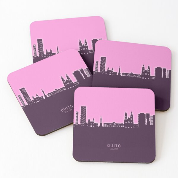 Item preview, Quito Ecuador Skyline designed and sold by ArtPrints.