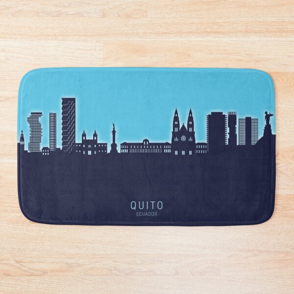 Item preview, Quito Ecuador Skyline designed and sold by ArtPrints.