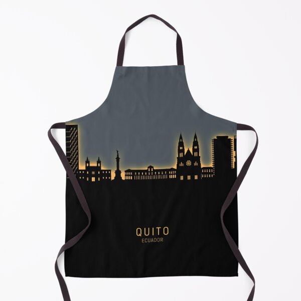 Item preview, Quito Ecuador Skyline designed and sold by ArtPrints.