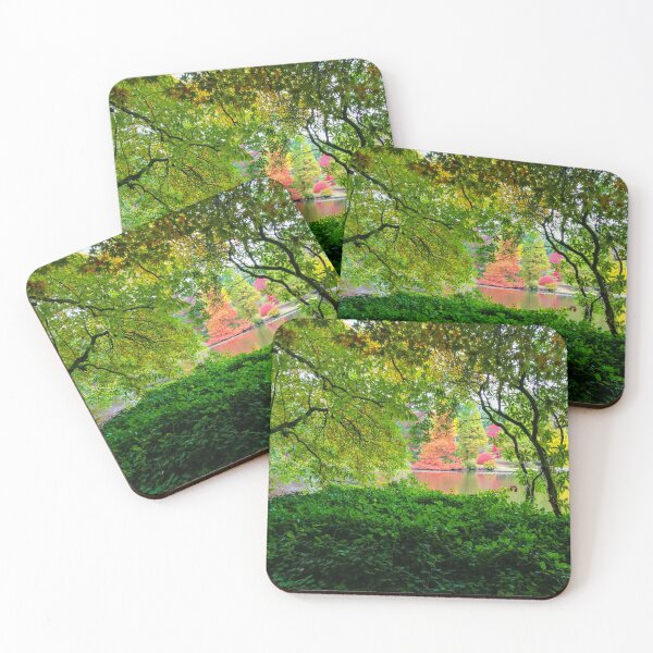 Item preview, A view of a lake through the trees. designed and sold by claireseyeview.