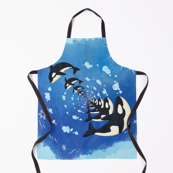 Item preview, Life Is Better With Orcas , 3d cartoon designed and sold by Robo-toons.