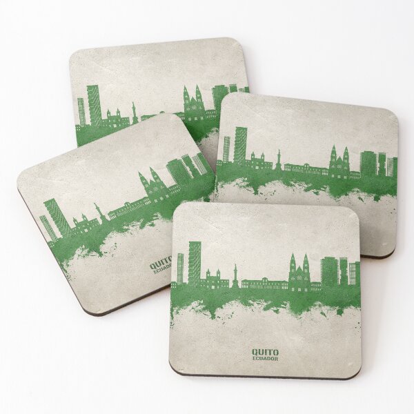 Item preview, Quito Ecuador Skyline designed and sold by ArtPrints.