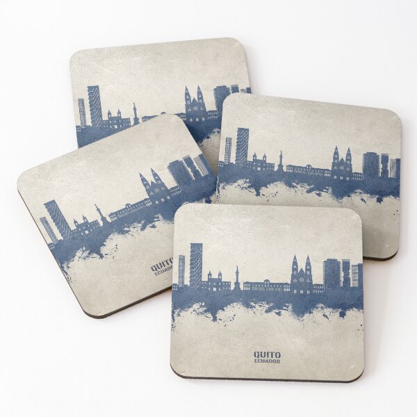 Item preview, Quito Ecuador Skyline designed and sold by ArtPrints.