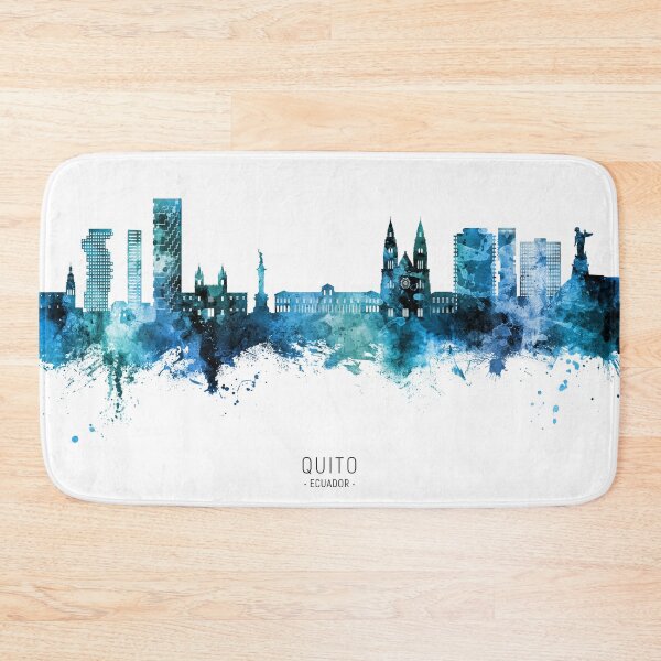Item preview, Quito Ecuador Skyline designed and sold by ArtPrints.