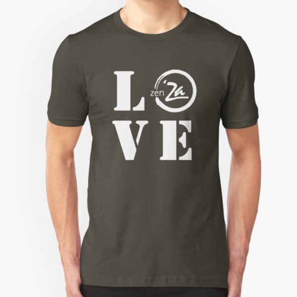 Love 'Za - Stencil Slim Fit T-Shirt