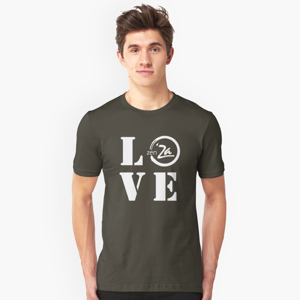 Love 'Za - Stencil Slim Fit T-Shirt