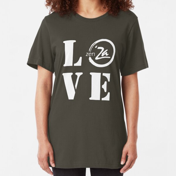Love 'Za - Stencil Slim Fit T-Shirt