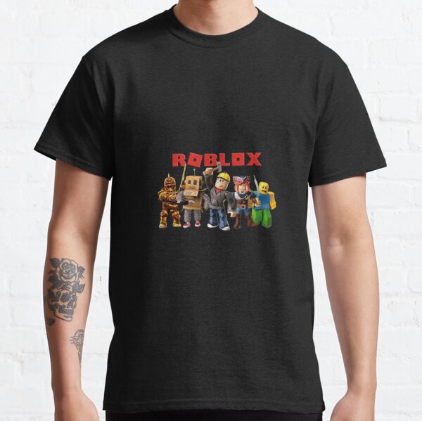 Roblox Face 14 Boy Character T-Shirt, Children Costume Shirts