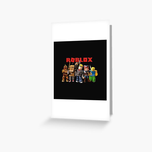 Roblox - Noob Greeting Card by Vacy Poligree