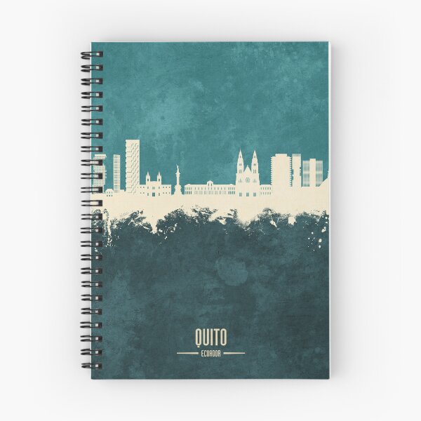 Item preview, Quito Ecuador Skyline designed and sold by ArtPrints.