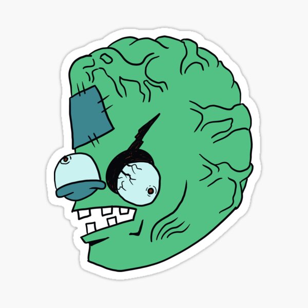 Zombie O - Alphabet Lore Sticker for Sale by ngness