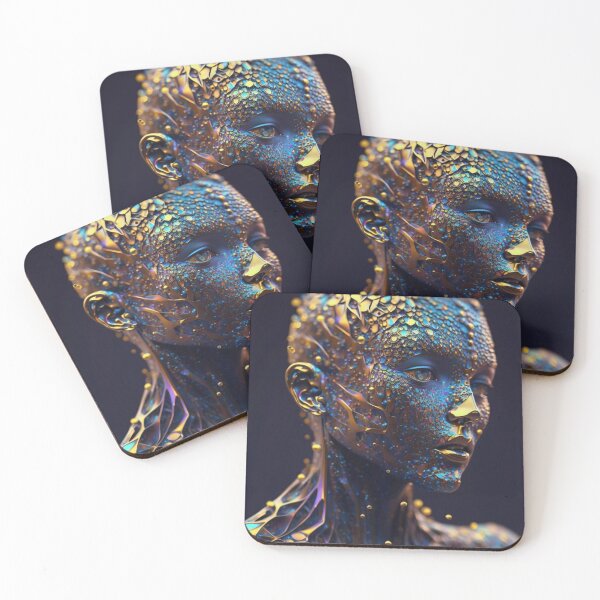 Item preview, The Otherworldly Experience of Meeting the Psychadelic Metallic Humanoids designed and sold by DaniFantasy.