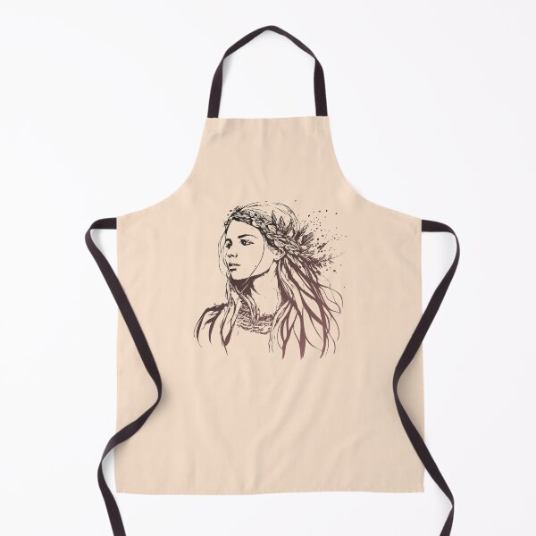 Item preview, Woman portrait in boho style designed and sold by Fran Fryberg.