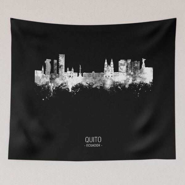 Item preview, Quito Ecuador Skyline designed and sold by ArtPrints.