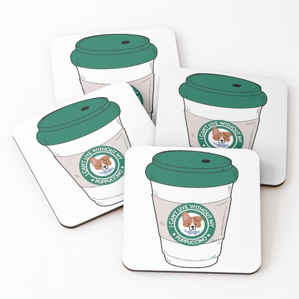 Item preview, Puppuccino cup designed and sold by WalkingInNa.