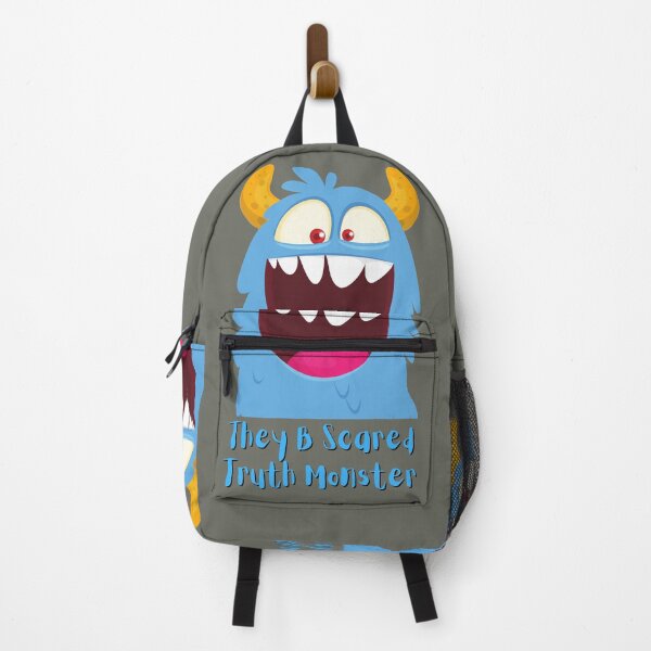 Item preview, They Be Scared Truth Monster. For a conspiracy theorist, for a friend, for a truther. designed and sold by Wentoo.
