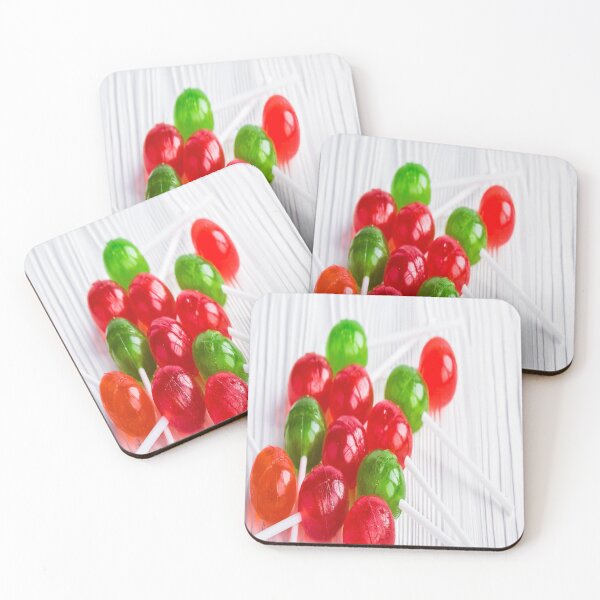 Item preview, Green Red Orange Lollies designed and sold by leen12 Art Designs Prints.