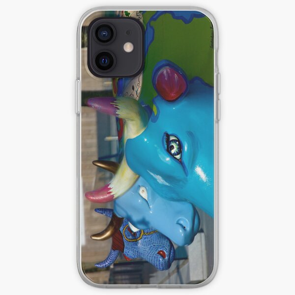Three Cows on Parade, Ebrington Sq, Derry iPhone Soft Case