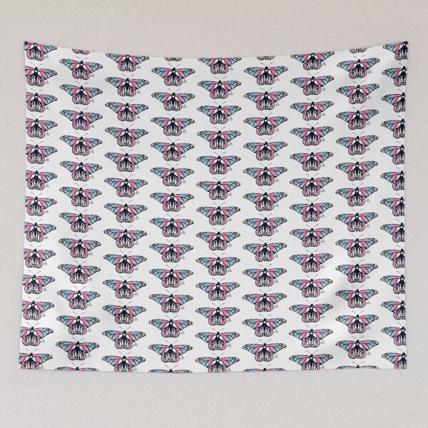 Item preview, Pride Butterfly - Trans Flag designed and sold by MintyVenom.