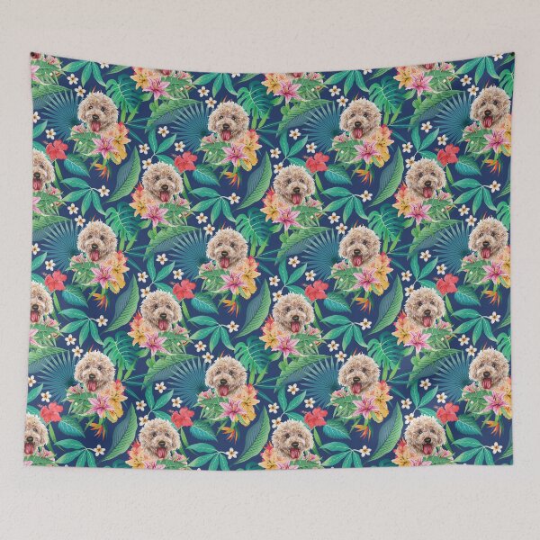 Item preview, Tropical Apricot Toy Poodle 1 designed and sold by lulupetart.