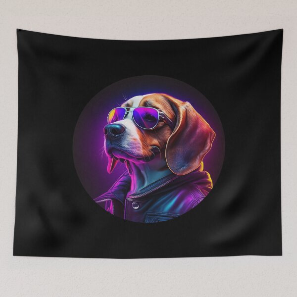Item preview, Beagle Dog Cool Dude designed and sold by The-Vault.