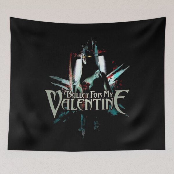 Item preview, Scream Aim Fire  For My Valentine Gift Fan designed and sold by Kellvbnell.
