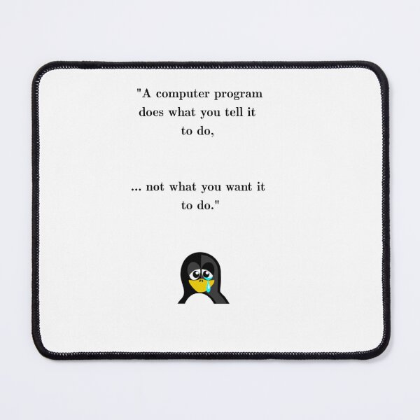 Item preview, Funny Programming Quote designed and sold by Kameeno.