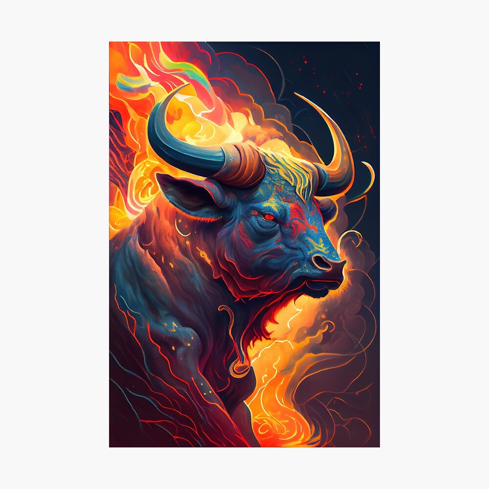 Angry bull by D4v386 on DeviantArt