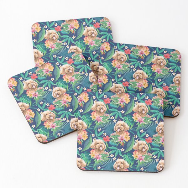 Item preview, Tropical Apricot Toy Poodle 2 designed and sold by lulupetart.