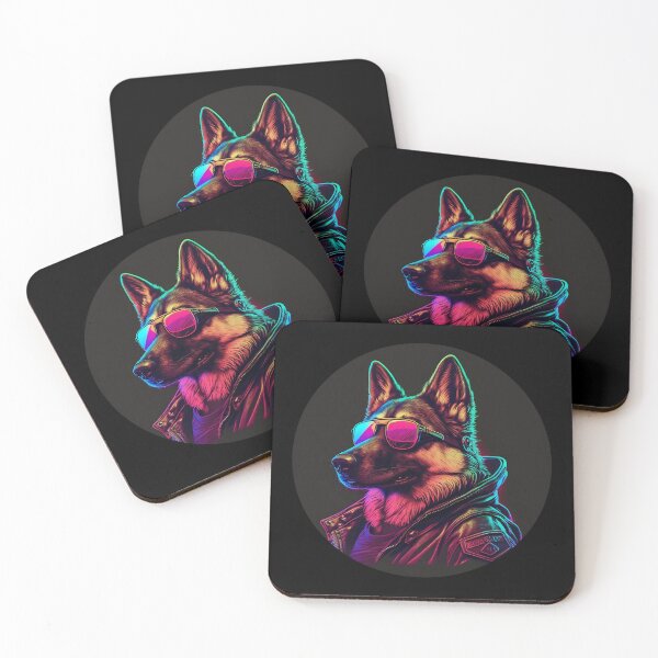 Item preview, German Shepherd Dog Cool Dude designed and sold by The-Vault.