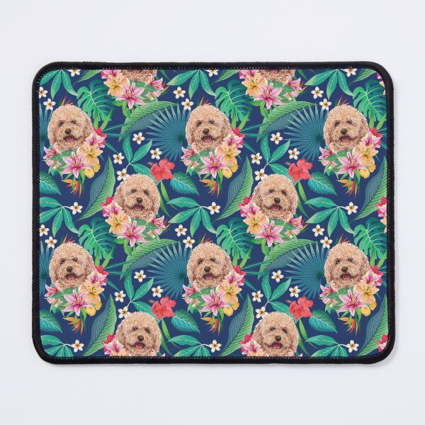 Item preview, Tropical Red Toy Poodle 2 designed and sold by lulupetart.